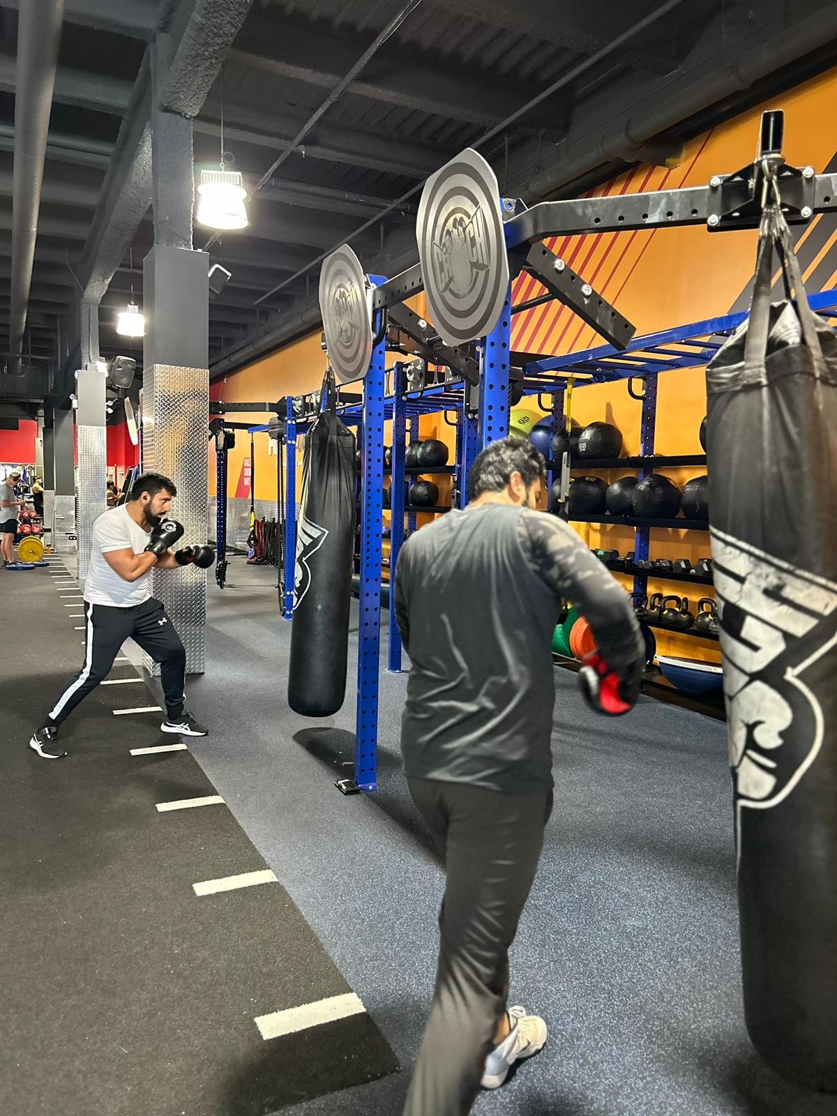 Boxing training — discipline taken into the body