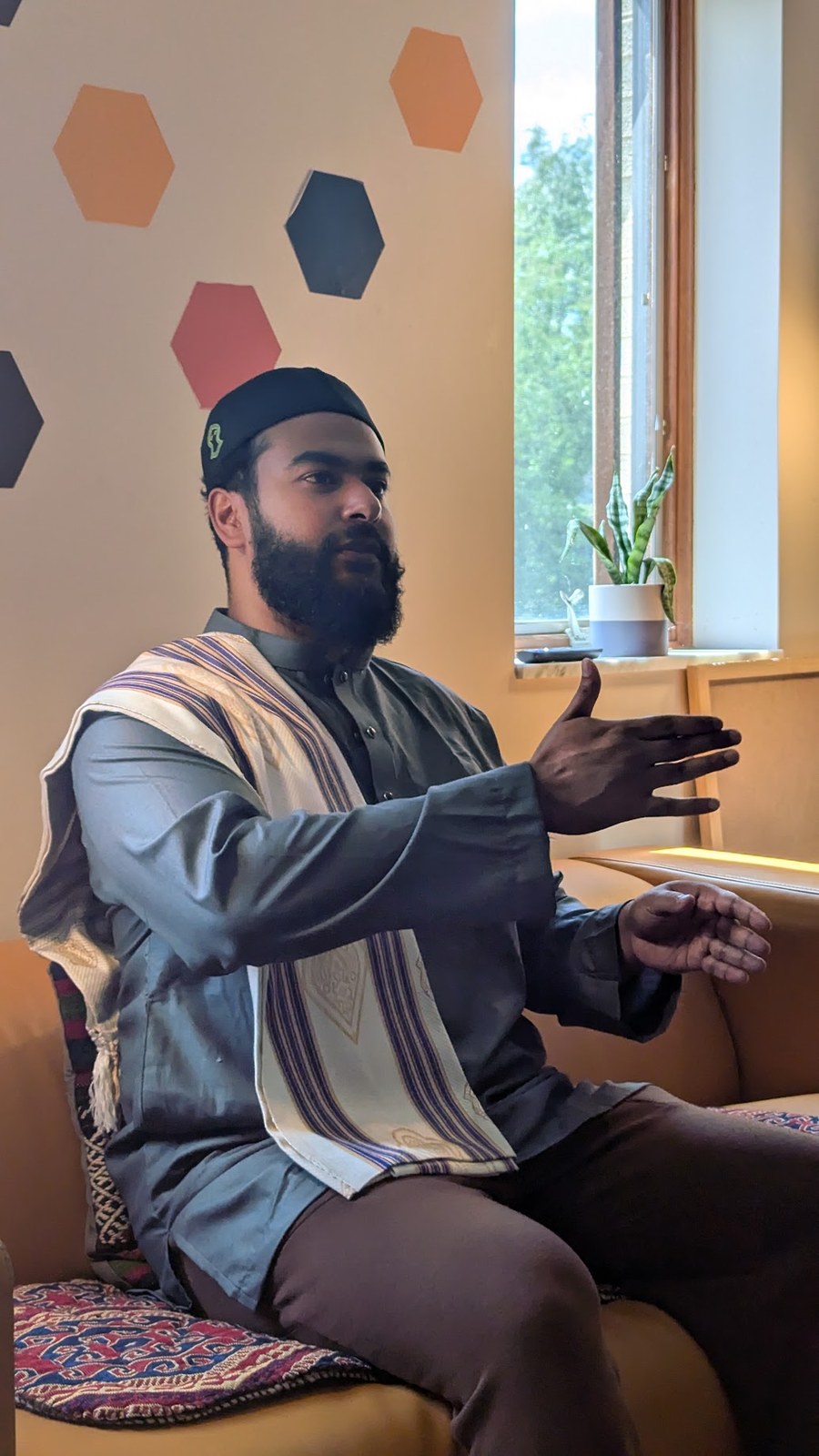 Fahim Faruq speaking in conversation