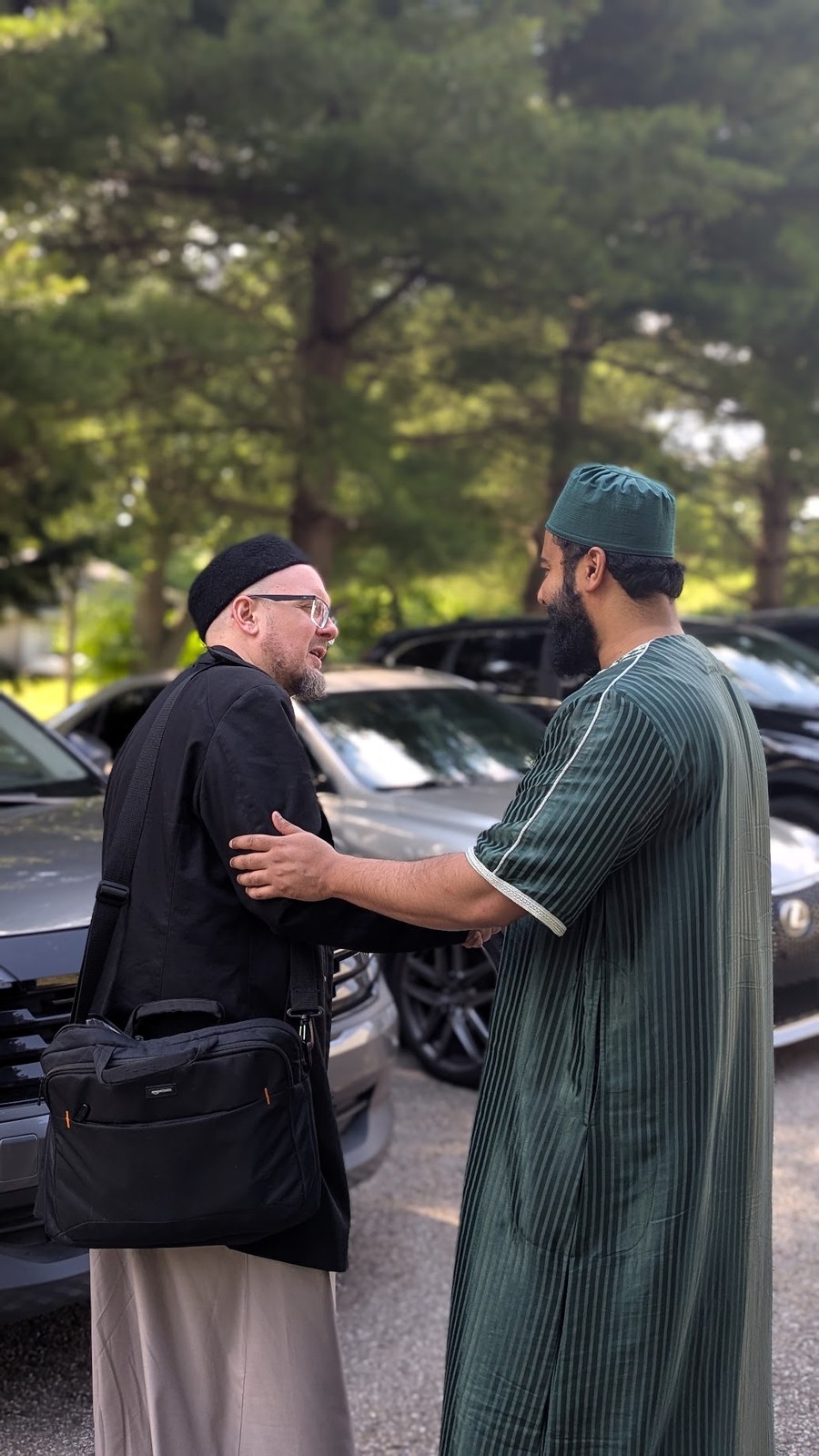 Suhbah — greeting a brother after gathering